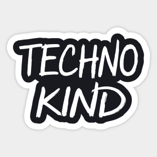 Techno Kind Sticker